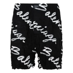 Bermudashort met Scribble-logo “Black” 672410TML131070