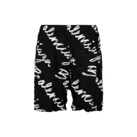 Bermudashort met Scribble-logo “Black” 672410TML131070