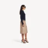 Bermudashort voor dames in de kleur ‘dune’