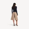 Bermudashort voor dames in de kleur ‘dune’