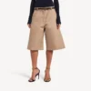 Bermudashort voor dames in de kleur ‘dune’