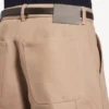 Bermudashort voor dames in de kleur ‘dune’