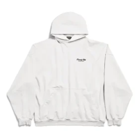Beverly Hills Hoodies oversized “Off White Black” 739024TQVS73307