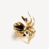 Bloom-armband voor dames in glanzend goud