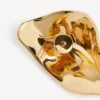 Bloom XS-oorbellen voor dames in glanzend goud