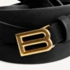 Bolero B-riem voor dames in zwart