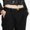 Bolero B-riem voor dames in zwart