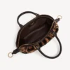 Bolero-bowlingtas voor dames, mini, in beige/mokka