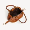 Bolero-bowlingtas voor dames, mini, in tan cowboy