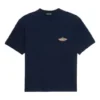 Bonjour Balenciaga katoenen T-shirt met ronde hals “Navy” 594579THV608065