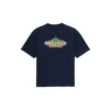 Bonjour Balenciaga katoenen T-shirt met ronde hals “Navy” 594579THV608065
