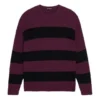 Border BB gebreide trui “Purple Black” 608760T31621087