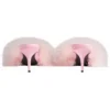 Boudoir 70 mm Sandalen “Pink Feathers” 787447W0WMQ5000