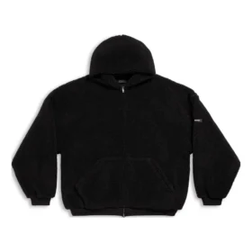 Bovenkleding Oversized Hoodie met rits “Black” 768694TKQ261000