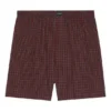Boxershort met micro-tartanprint “Red” 6584004A8B76464