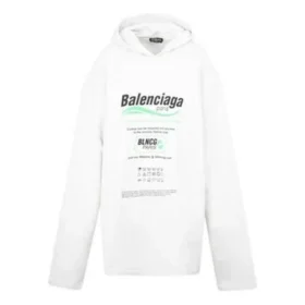 Boxy-hoodie ‘White’ 661711TKVF99085