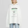 Boxy-hoodie ‘White’ 661711TKVF99085