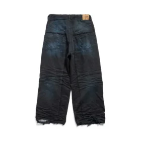 Broek met dubbele knieën “Dark Blue” 809444TRW587150
