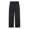 Broek met dubbele tailleband “Black” 661609TBP471055
