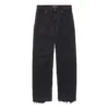 Broek met medium pasvorm “Black” 751110TNW111700