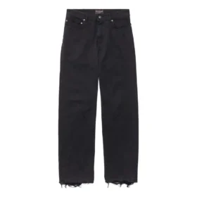 Broek met medium pasvorm “Black” 751110TNW111700