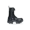 Bulldozer laarzen “Black Outline Calfskin” 672502WBEF21090