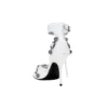 Cagole 110 mm Sandalen “White Arena Lambskin” 743057WAD4E9081