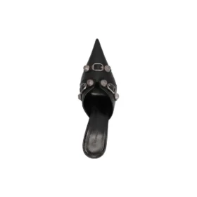 Cagole 80 mm muiltjes “Black” 714253WAD4E1081