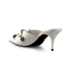 Cagole muiltjes met hakken “White Lambskin” 714253WAD4E9081