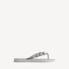 Cagole-sandalen voor dames in Balenciaga-grijs/kristal