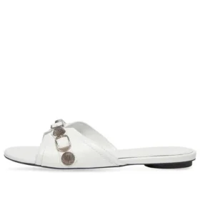 Cagole-Sandalen “White Arena Lambskin” 694342WAD4E9081