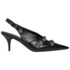 Cagole Slingback-pumps met hak van 70 mm “Black” 714251WAD4E1081