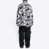 Camouflage-jas met rits “Grijs” 681818TLQ121240