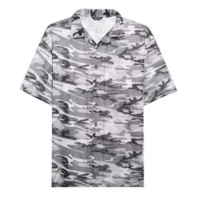 Camouflage Mesh-shirt “Grey” 647651TJLC51240