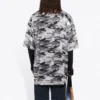 Camouflage Mesh-shirt “Grey” 647651TJLC51240