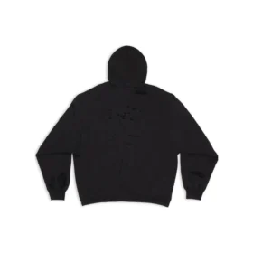 Caps Destroyed-Hoodie “Black” 659403TKVB61781