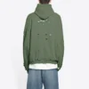 Caps Destroyed-hoodie “Groen” 659403TKVB63011