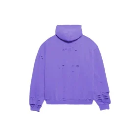 Caps Destroyed-hoodie “Purple” 659403TKVB63078