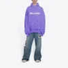 Caps Destroyed-hoodie “Purple” 659403TKVB63078