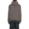 Caps Destroyed-hoodie “Tan” 659403TKVB67185