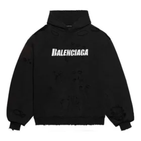 Caps Destroyed Hoodies “Black White” 659403TKVB61093