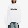Caps Destroyed Hoodies “White” 659403TKVB69040