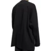 Caps Oversized T-shirt met lange mouwen “Black” 681046TNVL11070