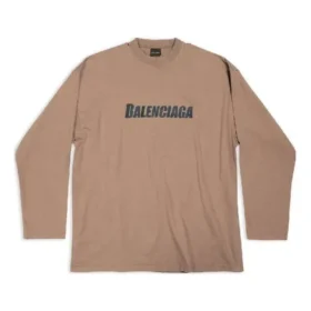 Caps Oversized T-shirt met lange mouwen “Khaki” 681046TNVL17761