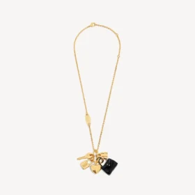 Carousel Rodeo Collector-ketting voor dames in goud/zwart