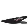 Casual ballerina’s met logo-print en slingback “Zwart” 500619W06001091