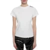 Casual Rose met korte mouwen, wit 571213TEVB69044