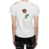 Casual Rose met korte mouwen, wit 571213TEVB69044