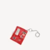 Charm/sleutelhanger ‘chips’ in rood