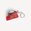 Charm/sleutelhanger ‘chips’ in rood